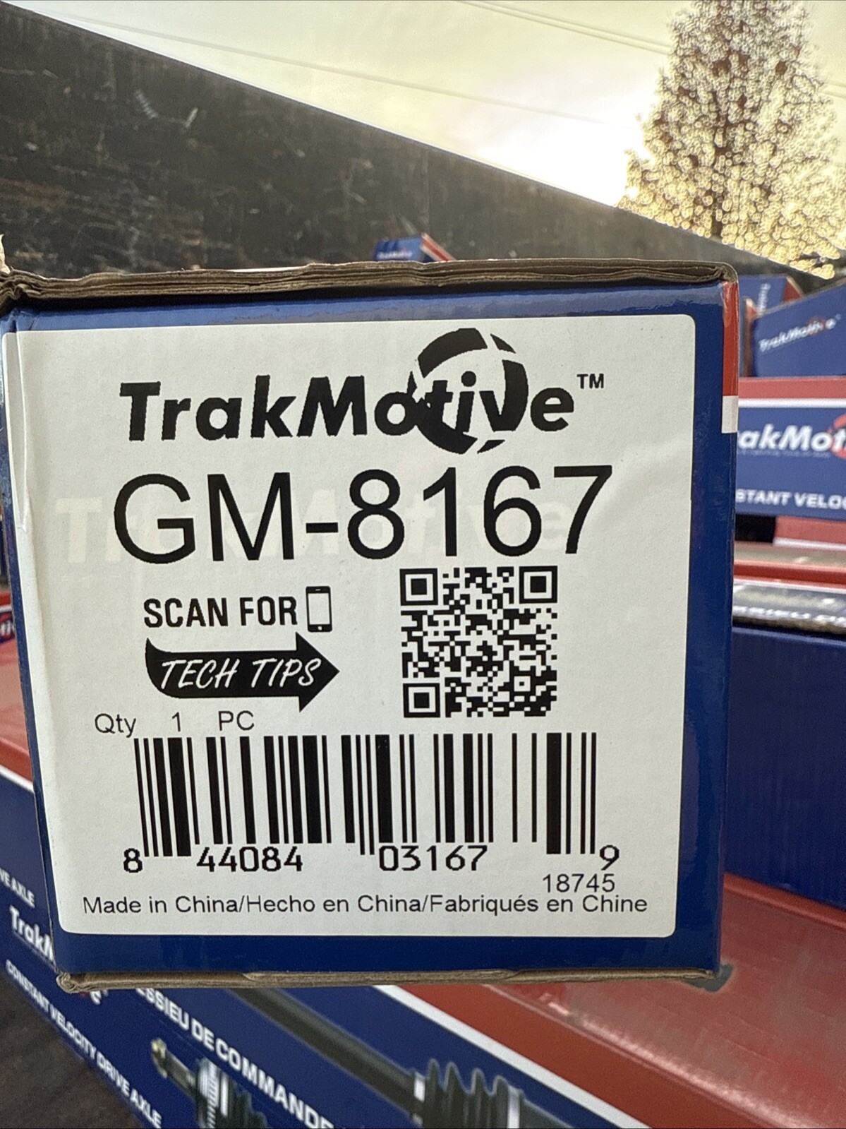TrakMotive GM-8167 CV Axle Shaft