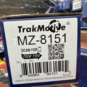 Trakmotive Cv Axle Shaft P/N:Mz 8151