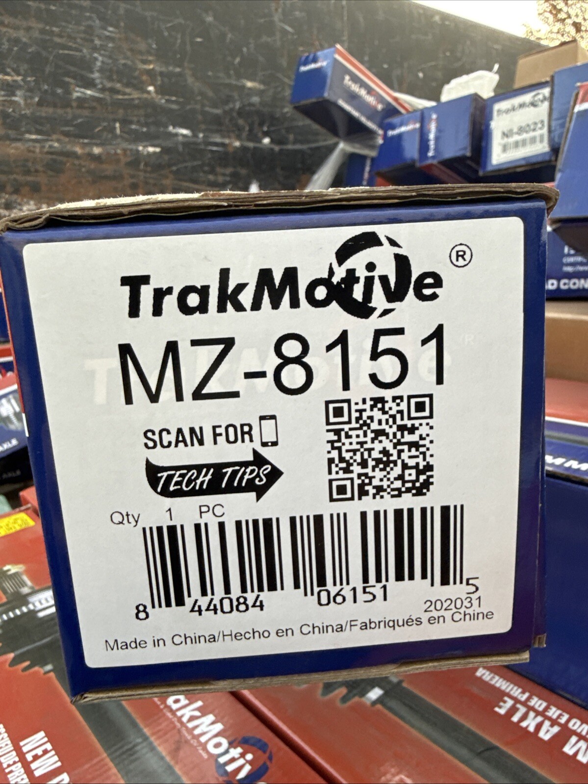 Trakmotive Cv Axle Shaft P/N:Mz 8151