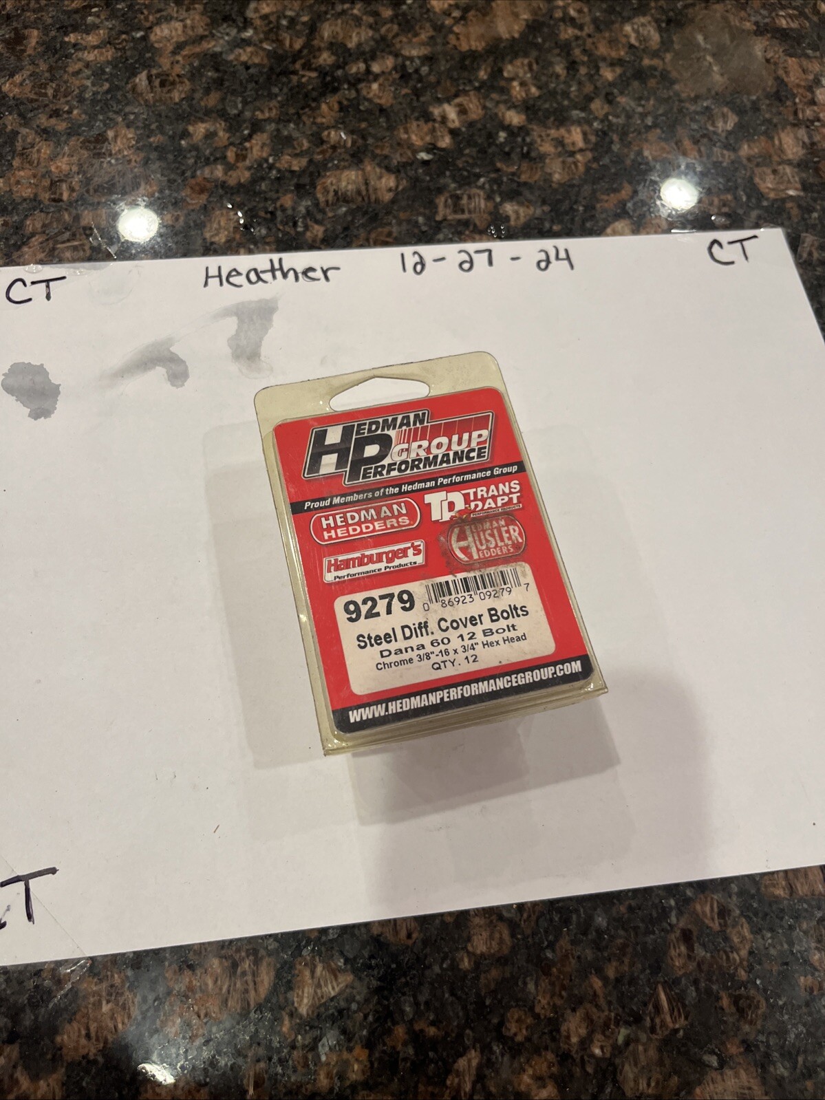 Trans Dapt Performance 9279 Chrome Bolts Hedman Group Performance - Image 3