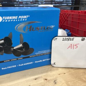 Turning Point 21501940 Hustler Boat Propeller Series LE-4 14X19 4-Blade Alum LH