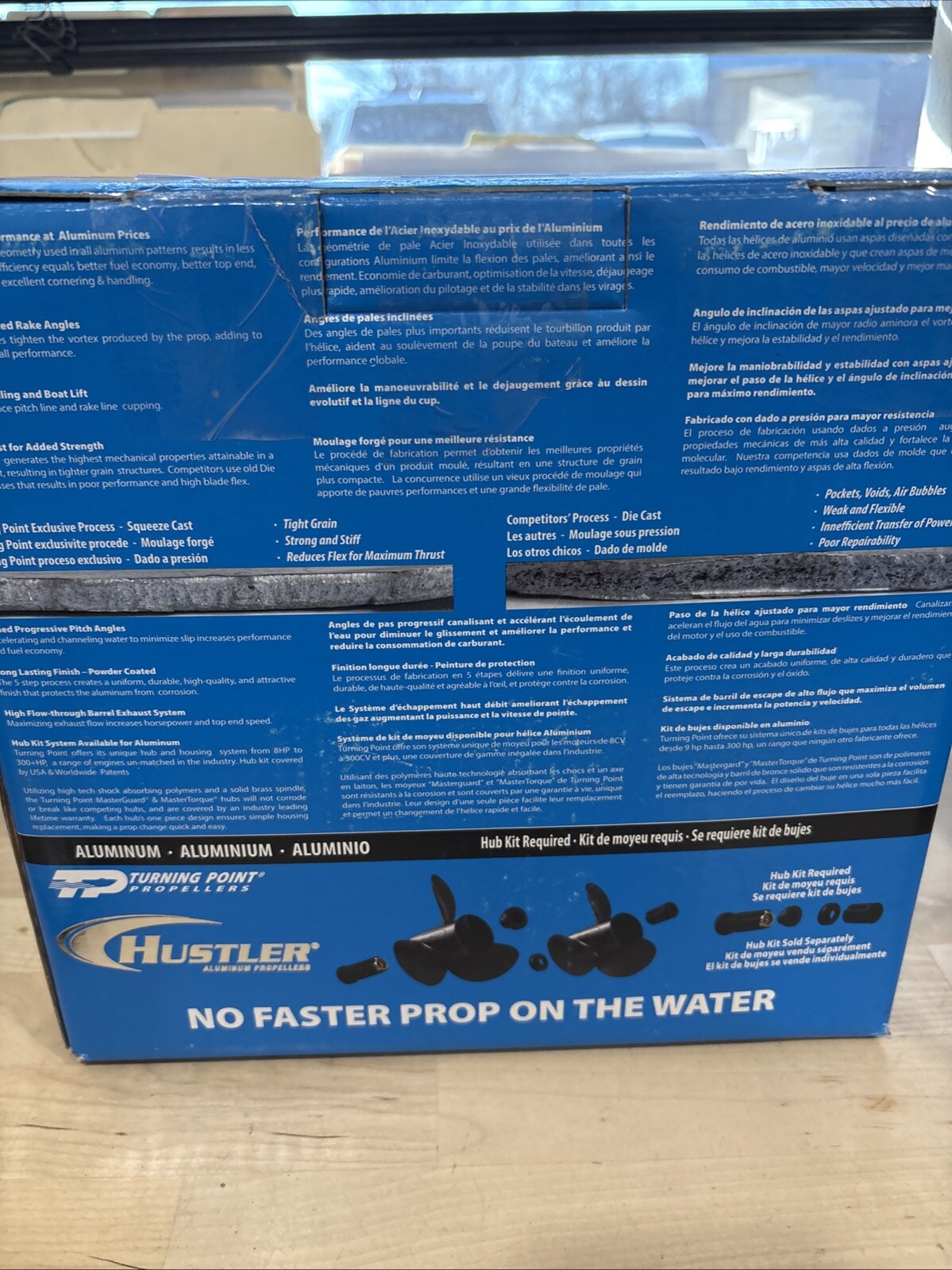 Turning Point Hustler Aluminum RH Prop 10.13 x 13 3-Blade #21201310 R1-1913 - Image 4