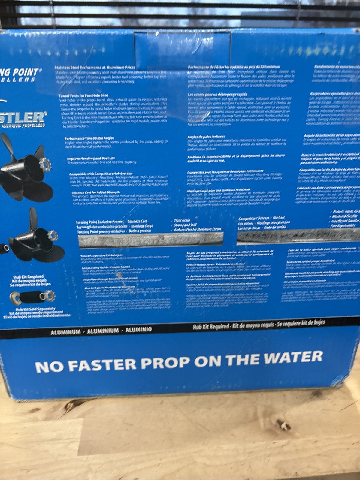 Turning Point LE-1423 Hustler Aluminum - RH Propeller - 14.25 X 23 (21502311) - Image 4