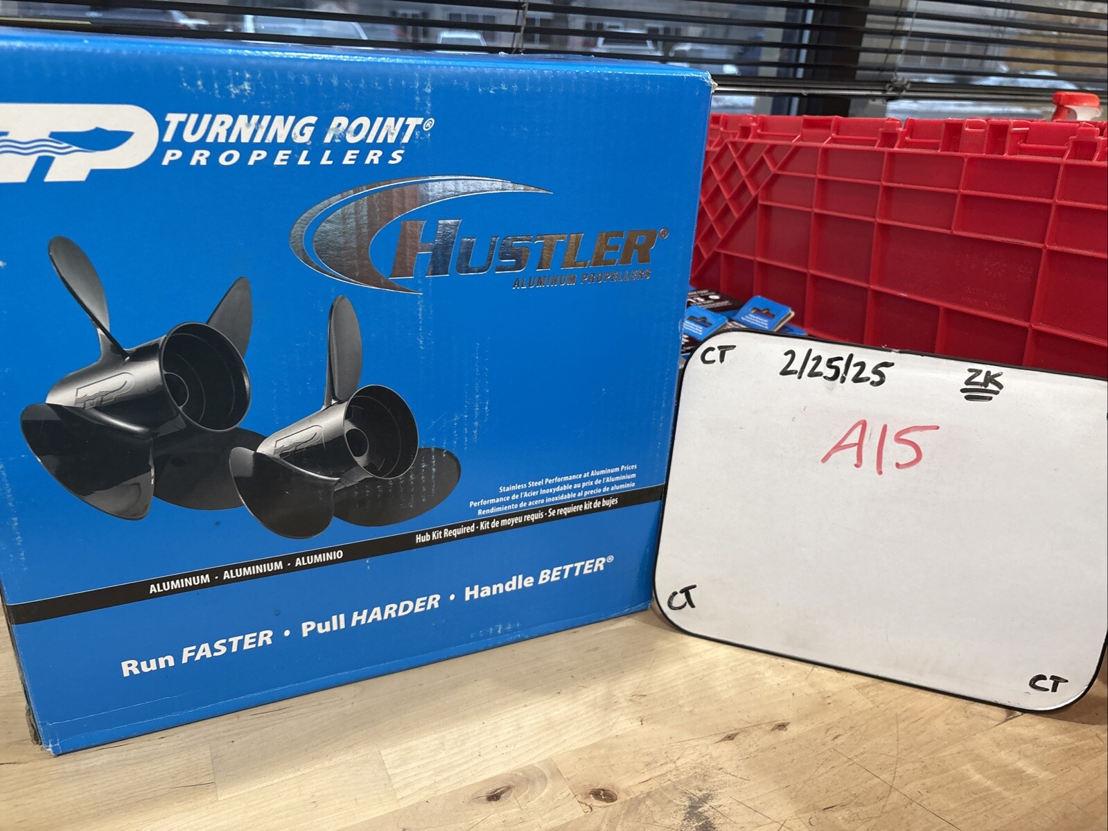 Turning Point LE-1423 Hustler Aluminum - RH Propeller - 14.25 X 23 (21502311)