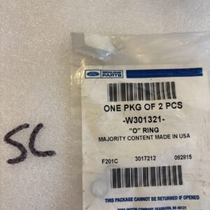 Two Genuine Ford O-Rings W301321