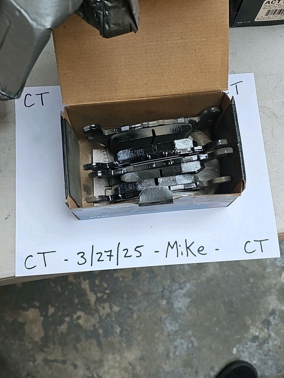 Ultra Premium Ceramic Brake Pads ACT1120 ProAct Fits: Hummer H3, H3T OEM 06-10 - Image 3