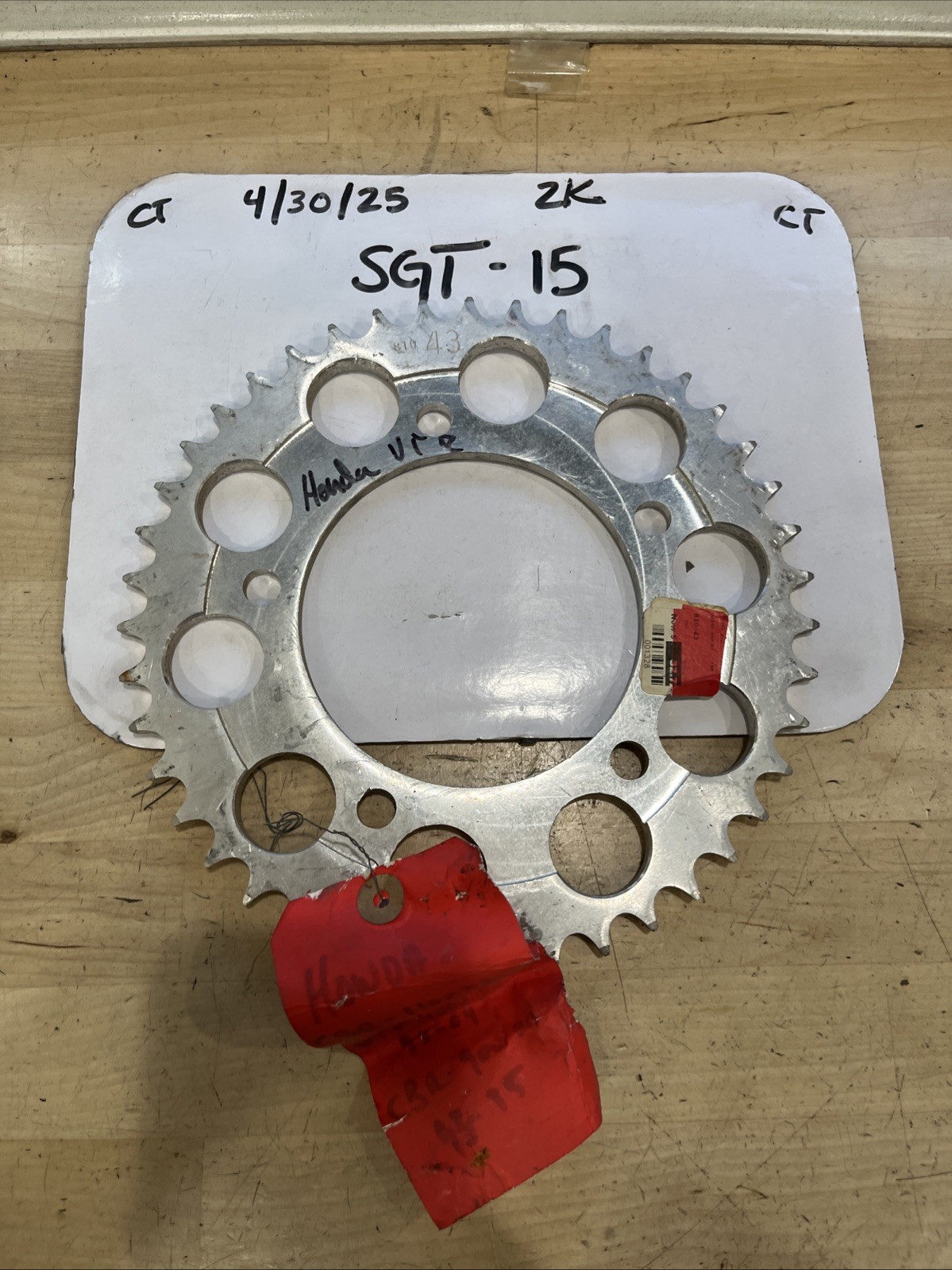 Unbranded Sprocket 810-43 for Honda Models (see Pic)