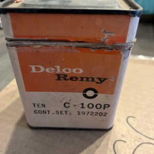 VINTAGE NOS OEM DELCO REMY CONTACT SET C-100P GM 1972202 Sold Individually