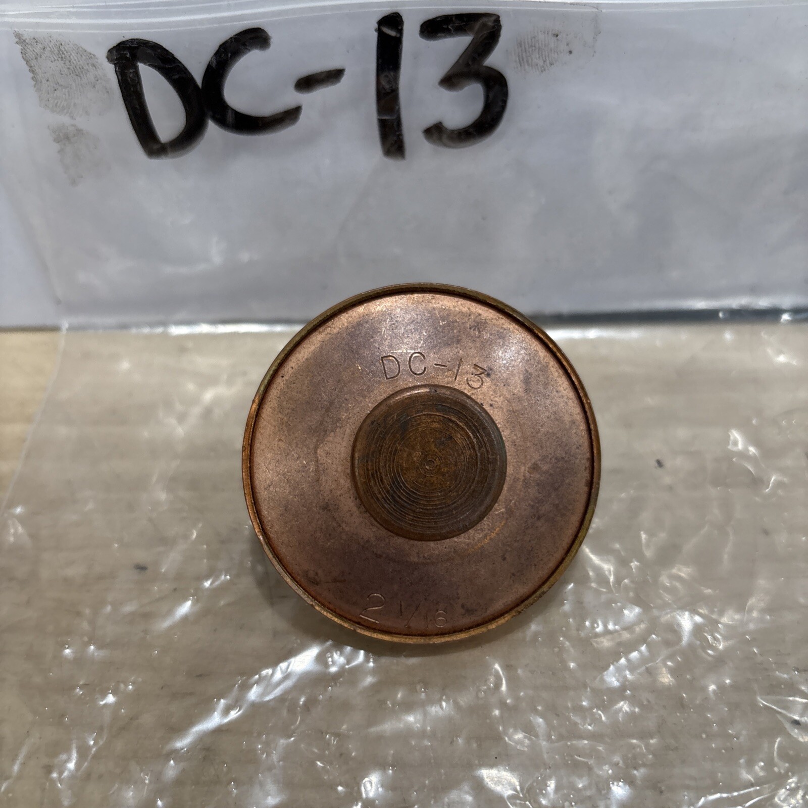 Vintage Dorman NOS DC-13 Copper Expansion Plugs 2 1/16" - Image 3