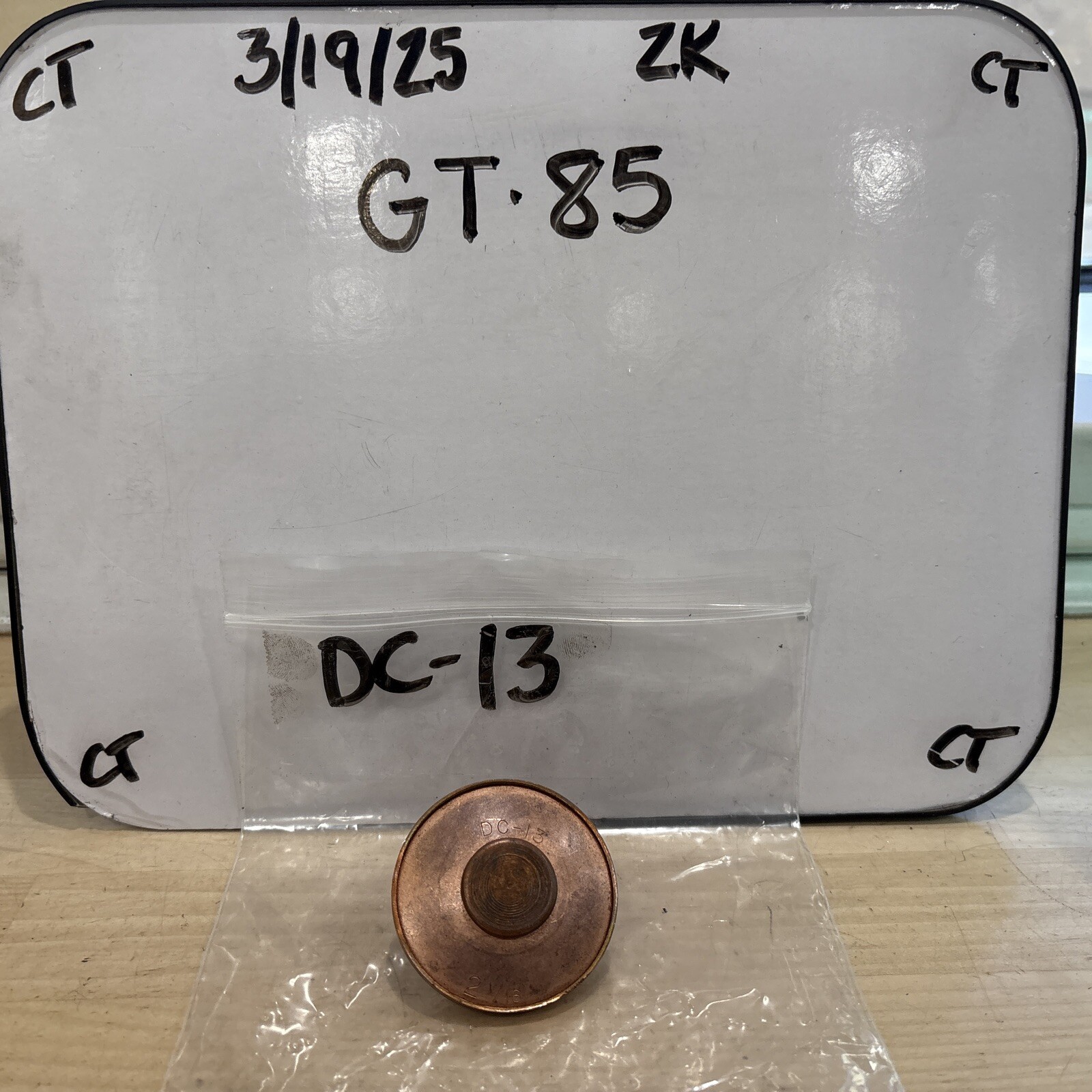 Vintage Dorman NOS DC-13 Copper Expansion Plugs 2 1/16"