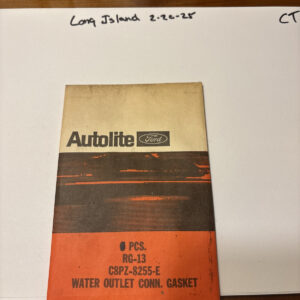 Vintage Ford Autolite C8PZ-8255-E Water Outlet Connection Gasket NOS