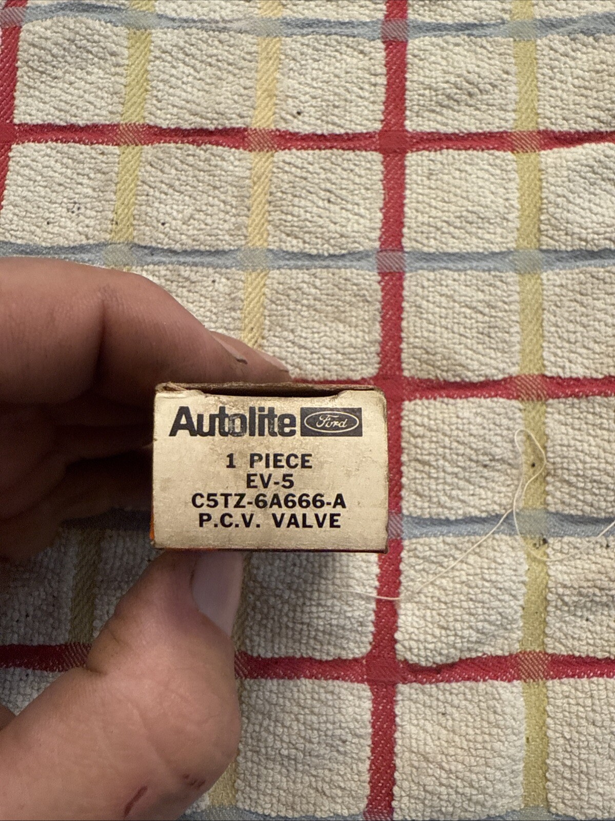 Vintage OEM Autolite Ford C5TZ-6A666-A PCV Valve Assembly NOS