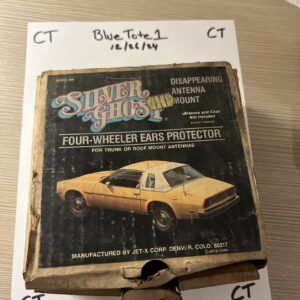 Vintage SILVER GHOST Disappearing Antenna Mount Model 600 A