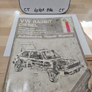 Volkswagen VW Rabbit Diesel 1977 thru 1984 Haynes Auto Repair Manual 96020 (451)