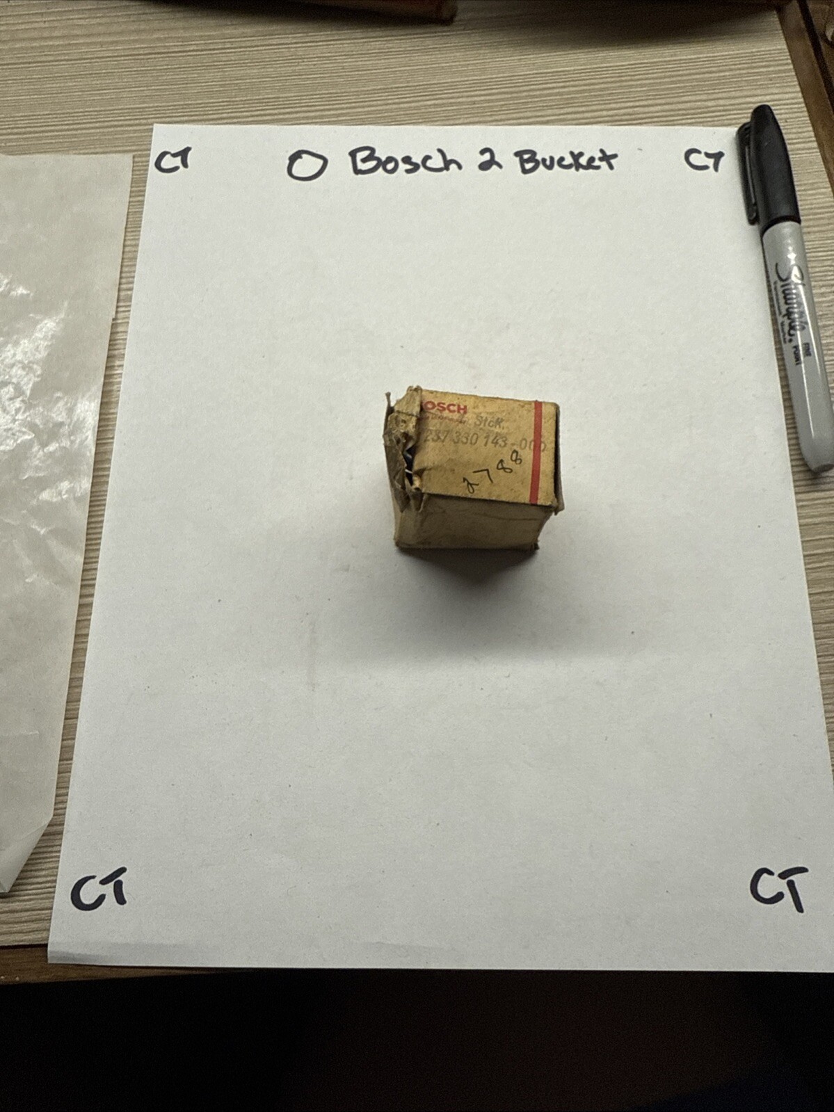 Volvo 164 w/ B30A Engine 1969-1972 New Bosch Ignition Condenser 1.237.330.143 - Image 4