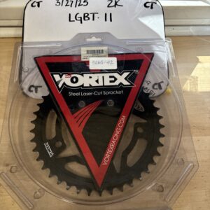 Vortex Steel Laser-Cut Sprocket 526S-42 42T Rear
