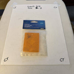 Wesbar 003338 Clearance/Side Marker Light w/ Reflex Lens Replacement Lens Amber