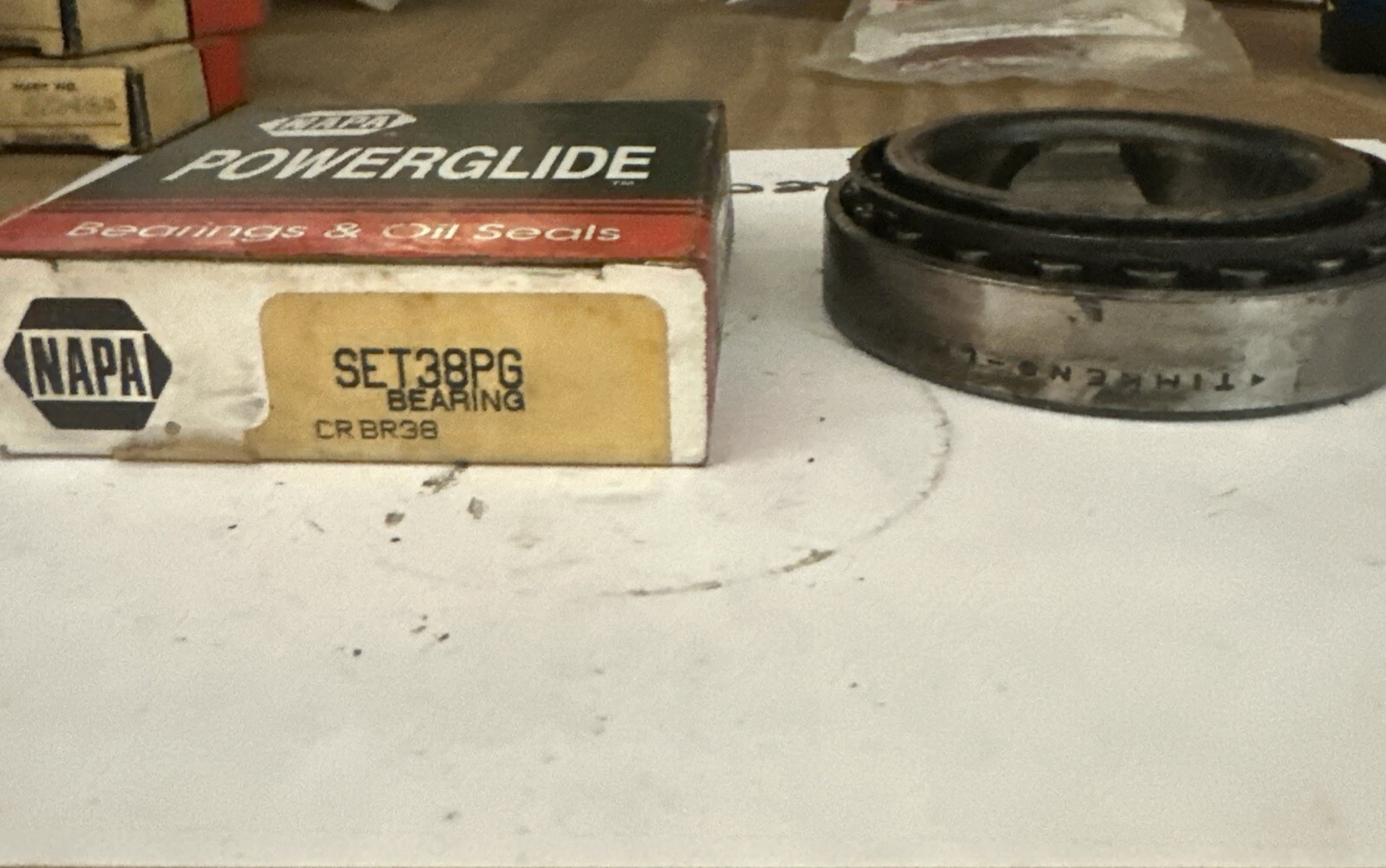 Wheel Bearing NAPA POWERGLIDE PGB SET38PG A38 BEARING - Image 3