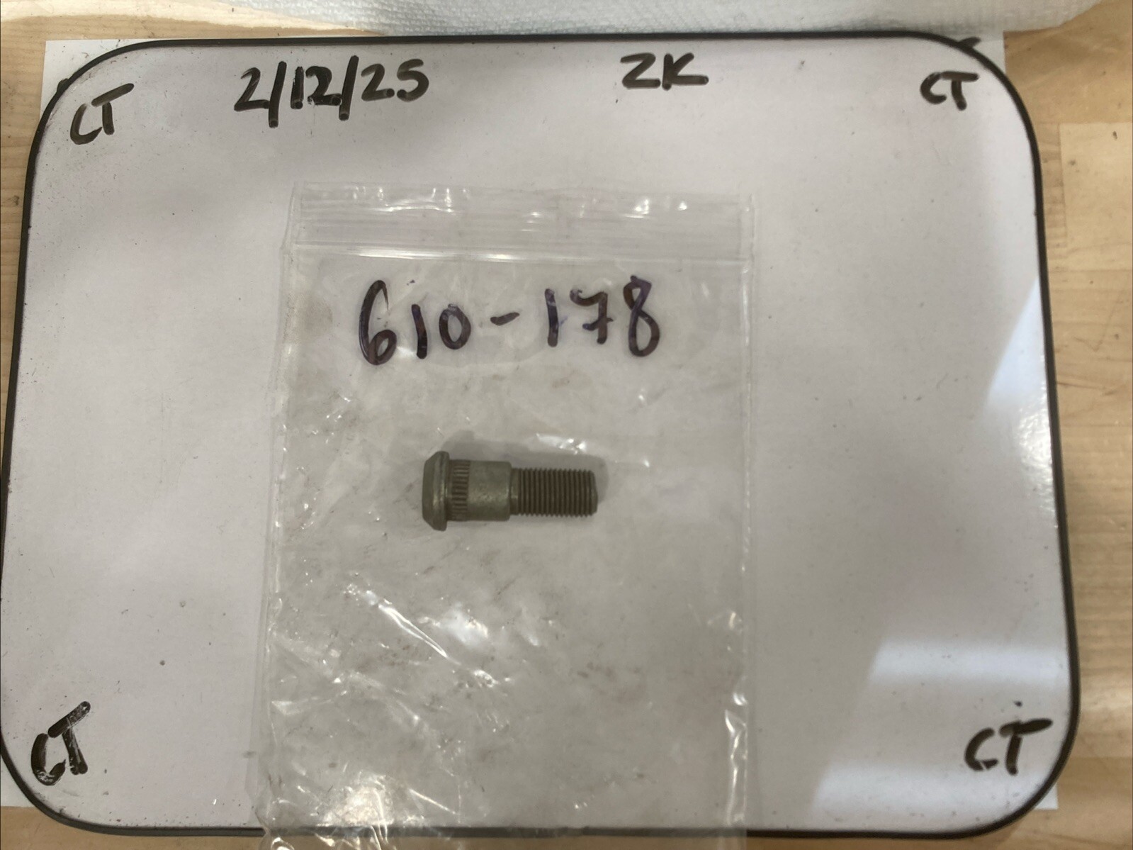 Wheel Lug Stud-Stud Dorman 610-178