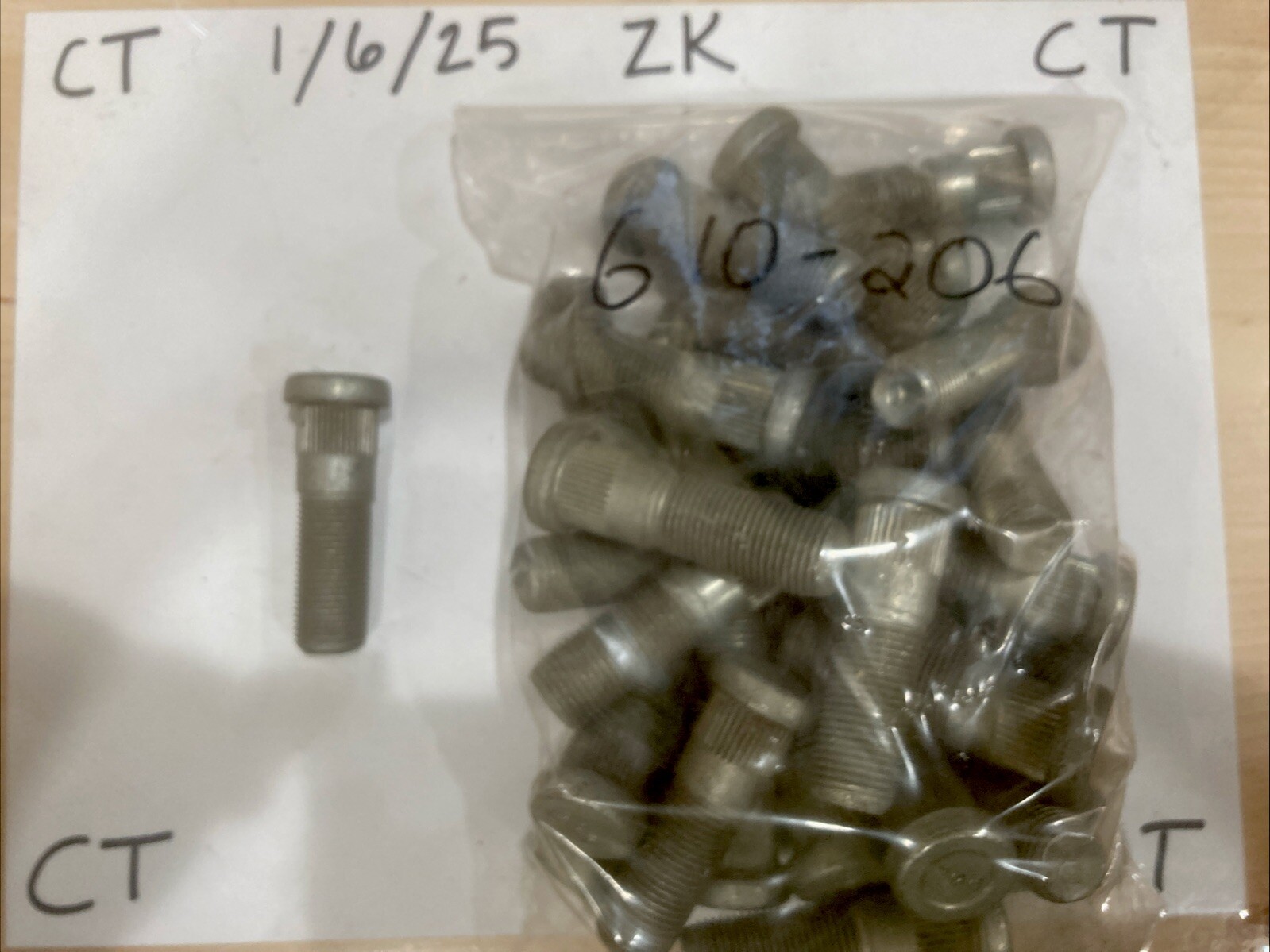 Wheel Lug Stud-Stud Dorman 610-206 fits 1972 Dodge D300 Pickup (SOLD INDIVIDUAL)