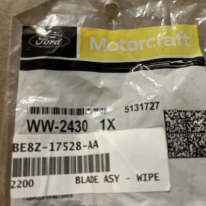 Windshield Wiper Blade-Standard Blade Motorcraft WW-2430 / Ford BE8Z-17528-AA
