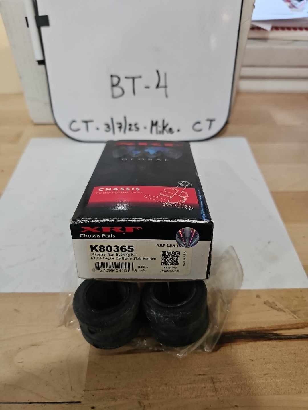 XRF K80365 Stabilizer Bar Bushing Kit Front To Frame - Image 3