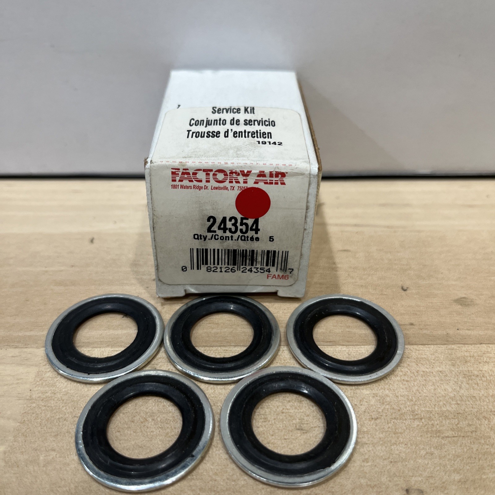(1) A/C Compressor Seal Factory Air 24354 sold individually - Image 3