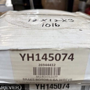 (1) Carquest Brake Rotor Yh145074