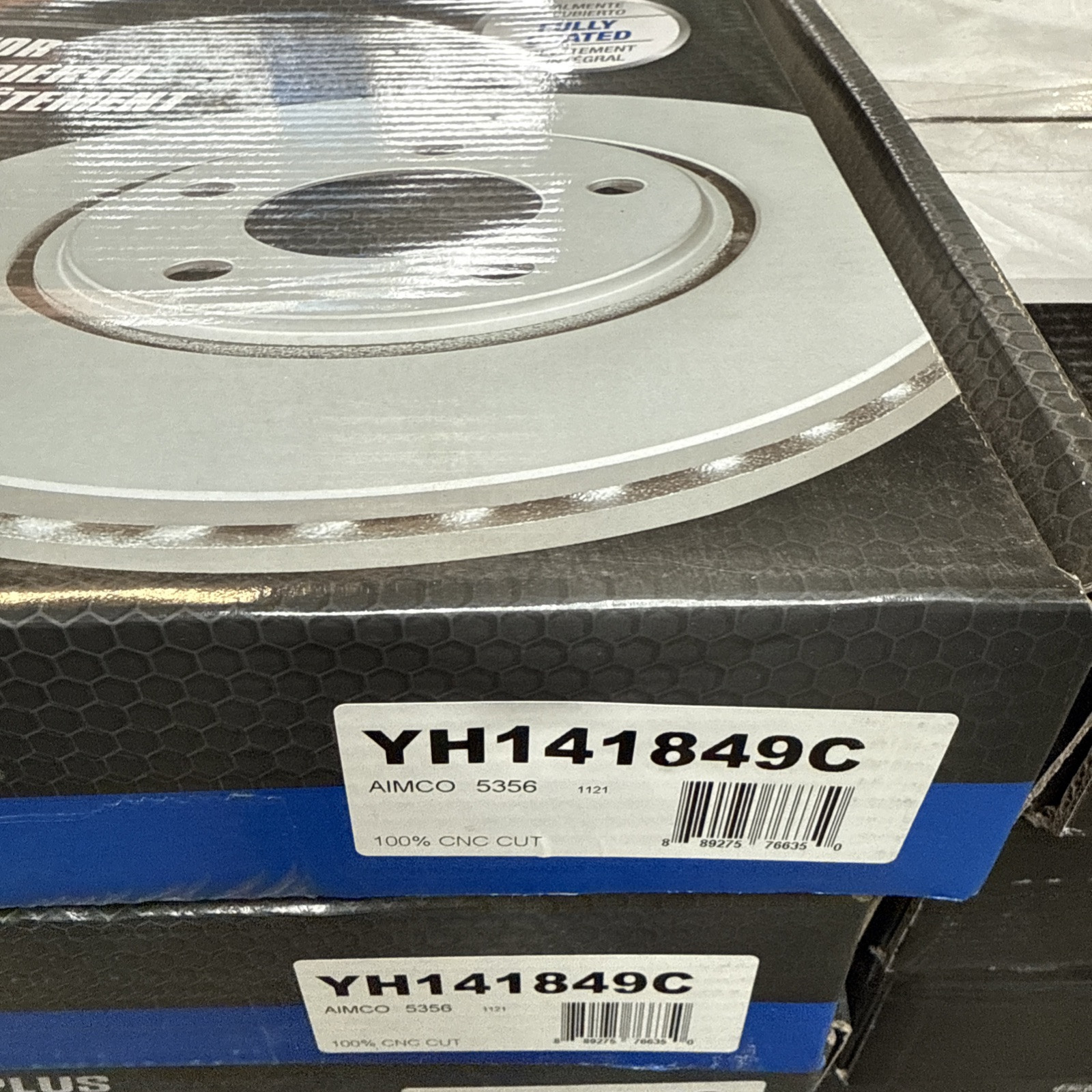 (1) Carquest Platinum Yh141849c Disc Brake Rotor Sold Individually