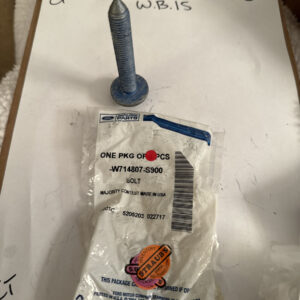 (1) Genuine Ford Gear Assembly Mount Bolt -W714807-S900 Sold Individually