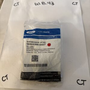 (1) Genuine Ford OE Bolt W503300S437 Sold Individually