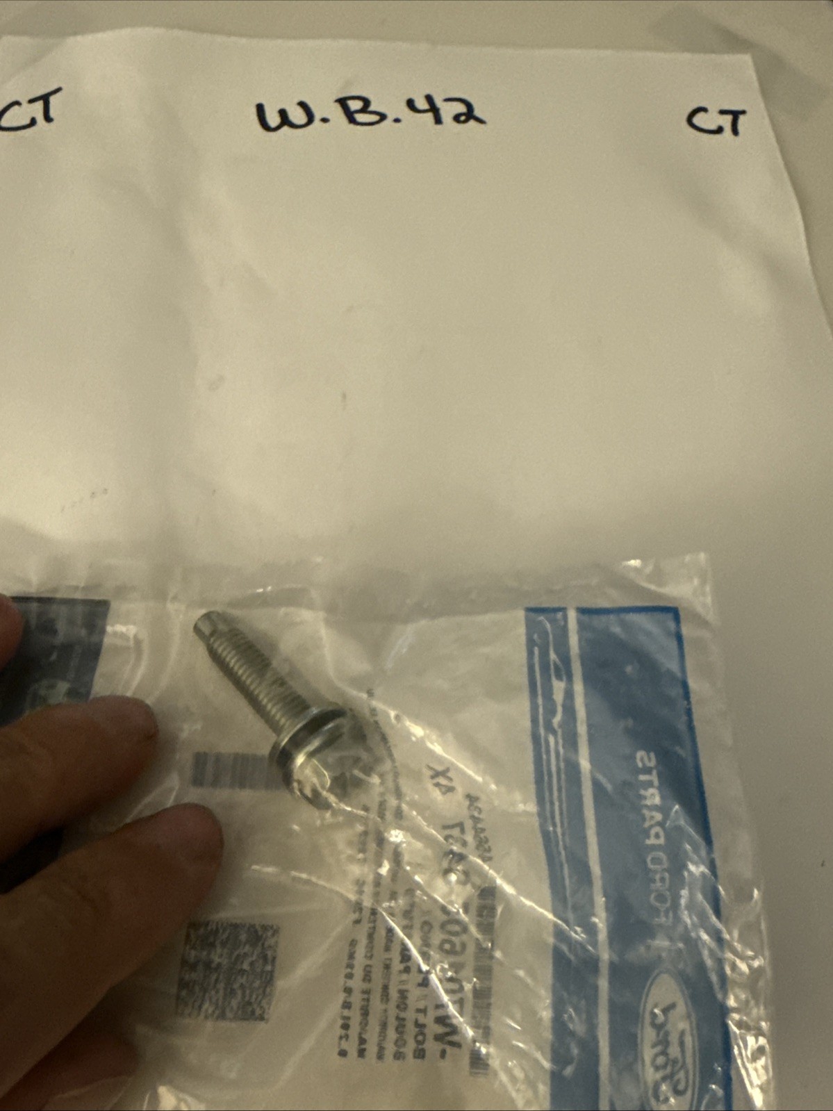 (1) Genuine Ford Oil Pan Bolt -W701605-S437 Sold Individually - Image 3