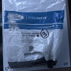 (1) Genuine Ford Upper Control Arm Mount Bolt W715179-S439 Sold Individually.