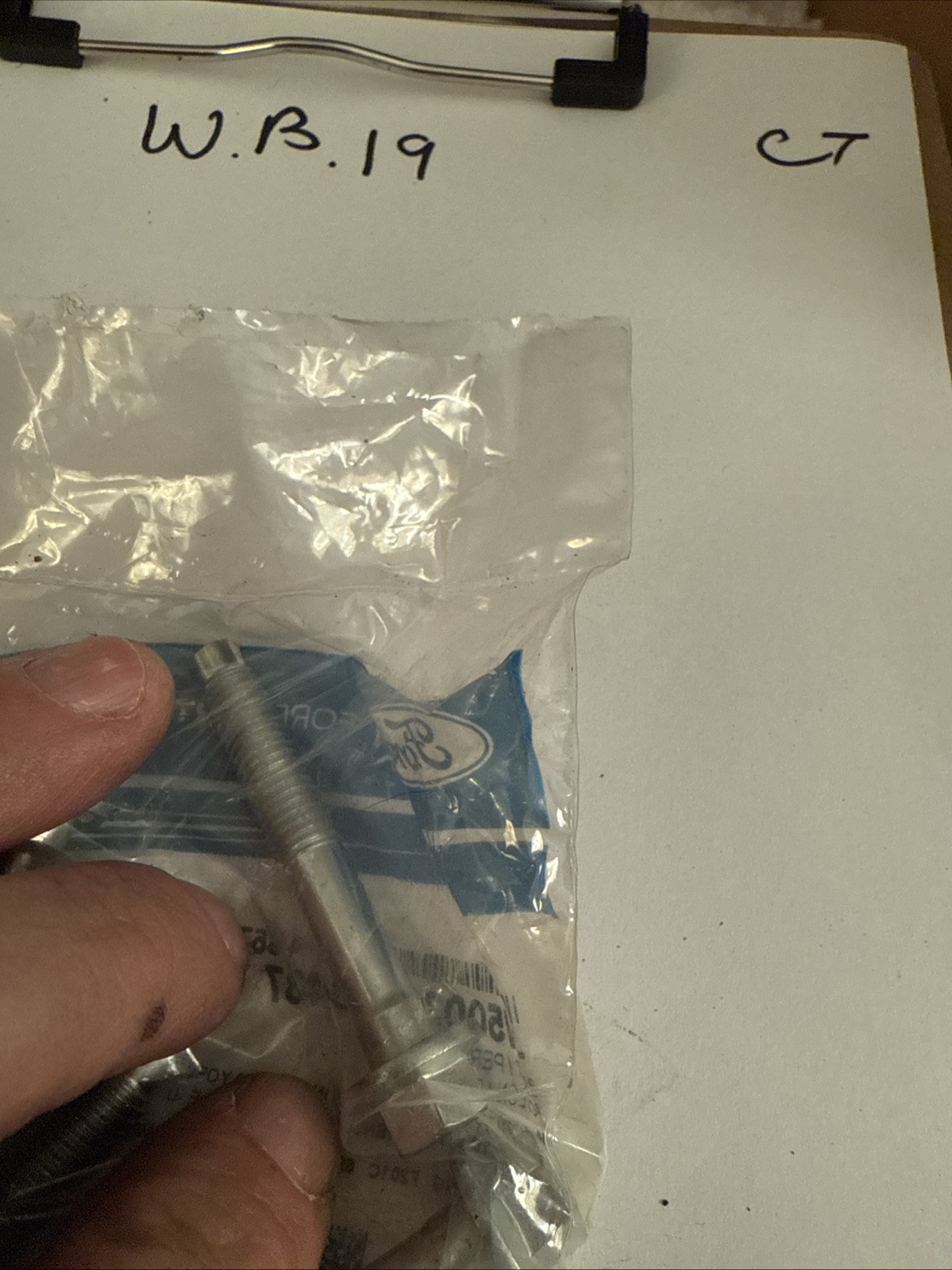 (1) Genuine Fuel Supply Manifold Bolt W500313-S437 Sold Individually - Image 3