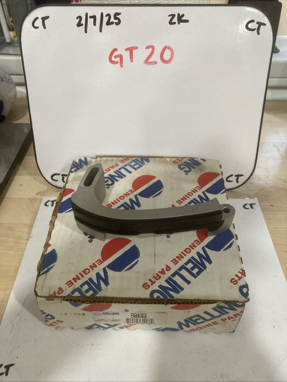 (1) Melling BT166 Timing Belt Tensioner For 1987-1993 Mazda 626 MX6 2.2L Turbo