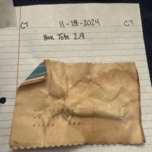 (1) NOS 68-77 CORVETTE CONCEALED HEAD LIGHT LAMP REAR LINK ADJ SCREW 3918509 GM