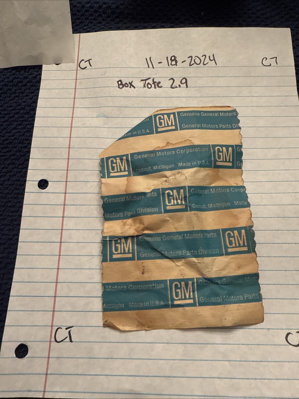 (1) NOS 68-77 CORVETTE CONCEALED HEAD LIGHT LAMP REAR LINK ADJ SCREW 3918509 GM - Image 5