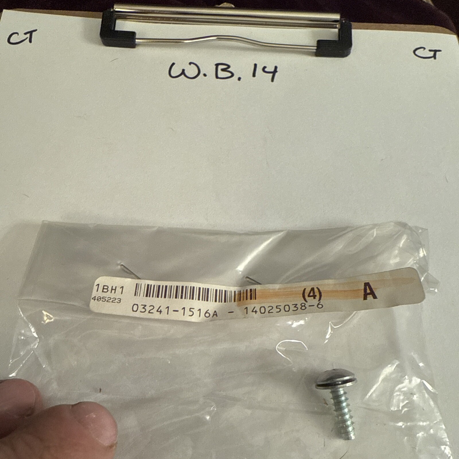 (1) NOS Suzuki OEM Screw 06-07 GSXR650 GSXR750 06-09 LT-R450 03241-1516A