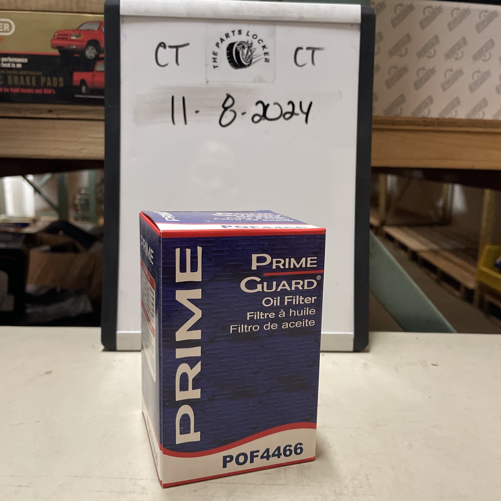 (1 Pcs) Prime Guard Filters POF4466 Oil Filter