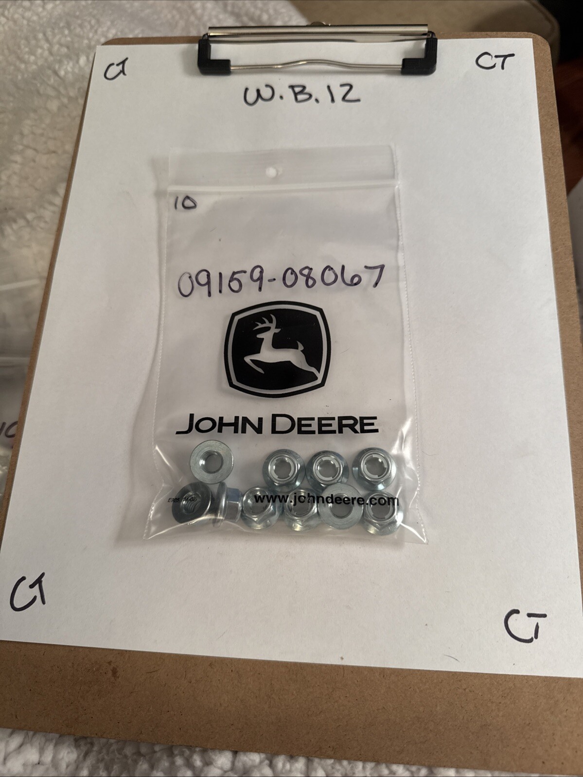 (1) SUZUKI NEW OEM NUT 09159-08067 Sold Individually 1 Nut Only