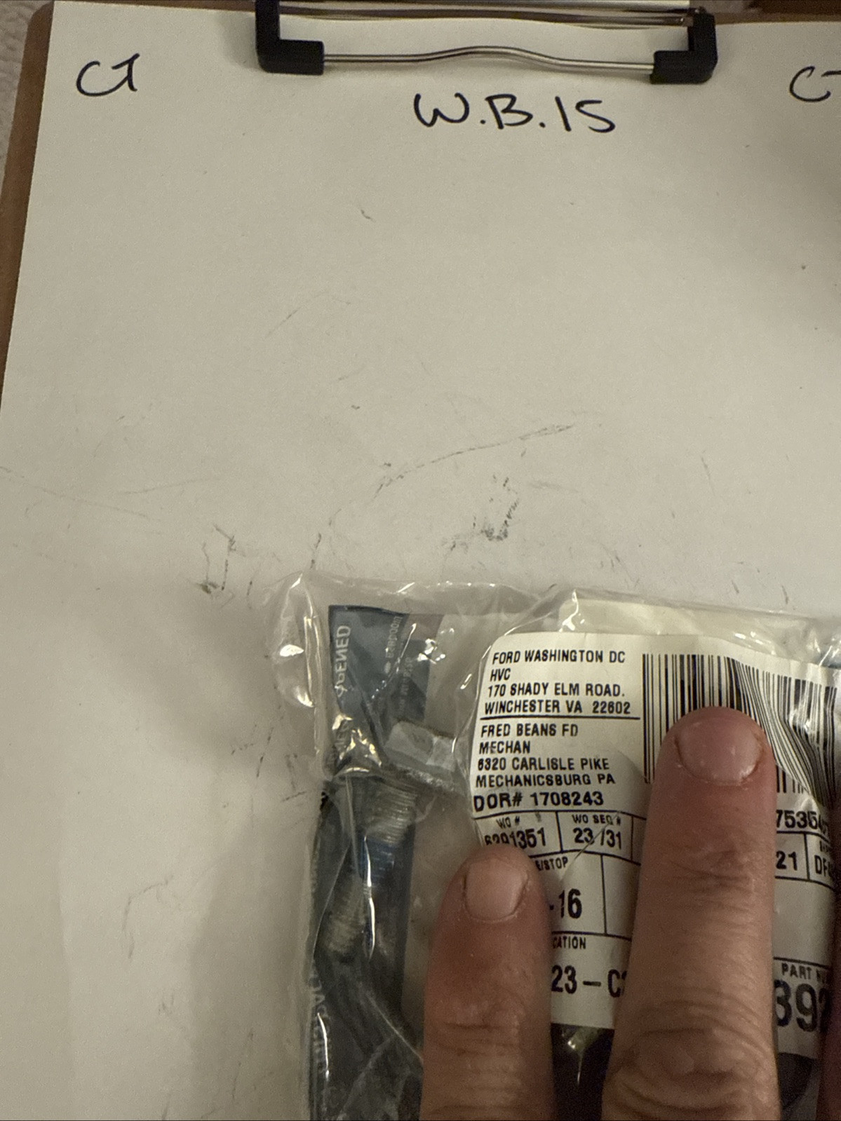 (1) W713928S438 Ford Bolt Sold Individually - Image 3