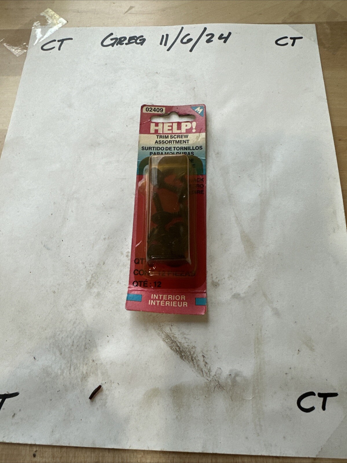 12 Black Trim Screws Interior Trim Molding Dorman 02409 70-81 Camaro Firebird GM