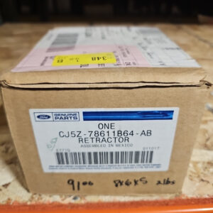 13 - 19 Ford Escape Rear Center Seat Belt Retractor - Gray OEM CJ5Z-78611B64-AB