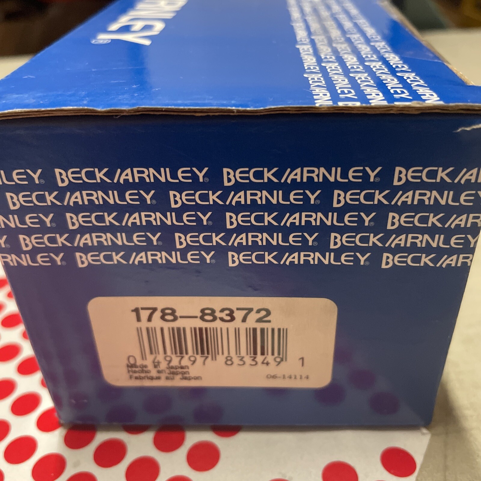 178-8372 Beck Arnley Ignition Coil Rear for Honda Civic 2003-2011 - Image 3