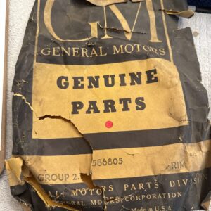 1963 Oldsmobile 88 98 NOS Genuine GM Chrome Headlight Bezel Ring # 586805