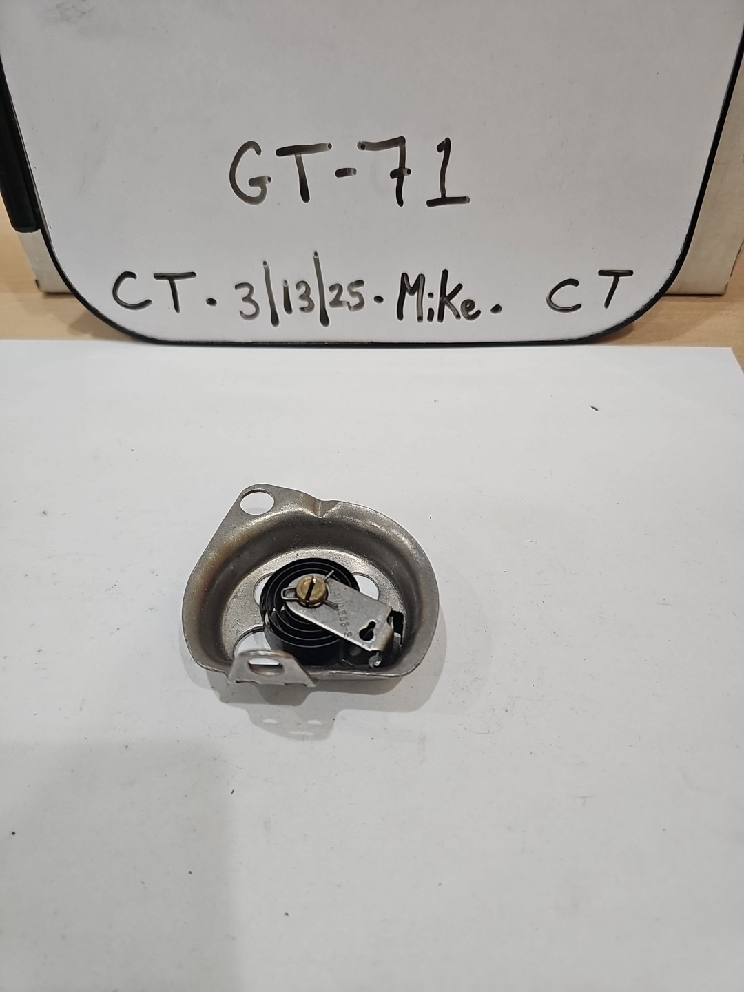 1968-71 Buick Chevy Olds 6cyl carburetor choke thermostat replaces GM 3927770 - Image 3