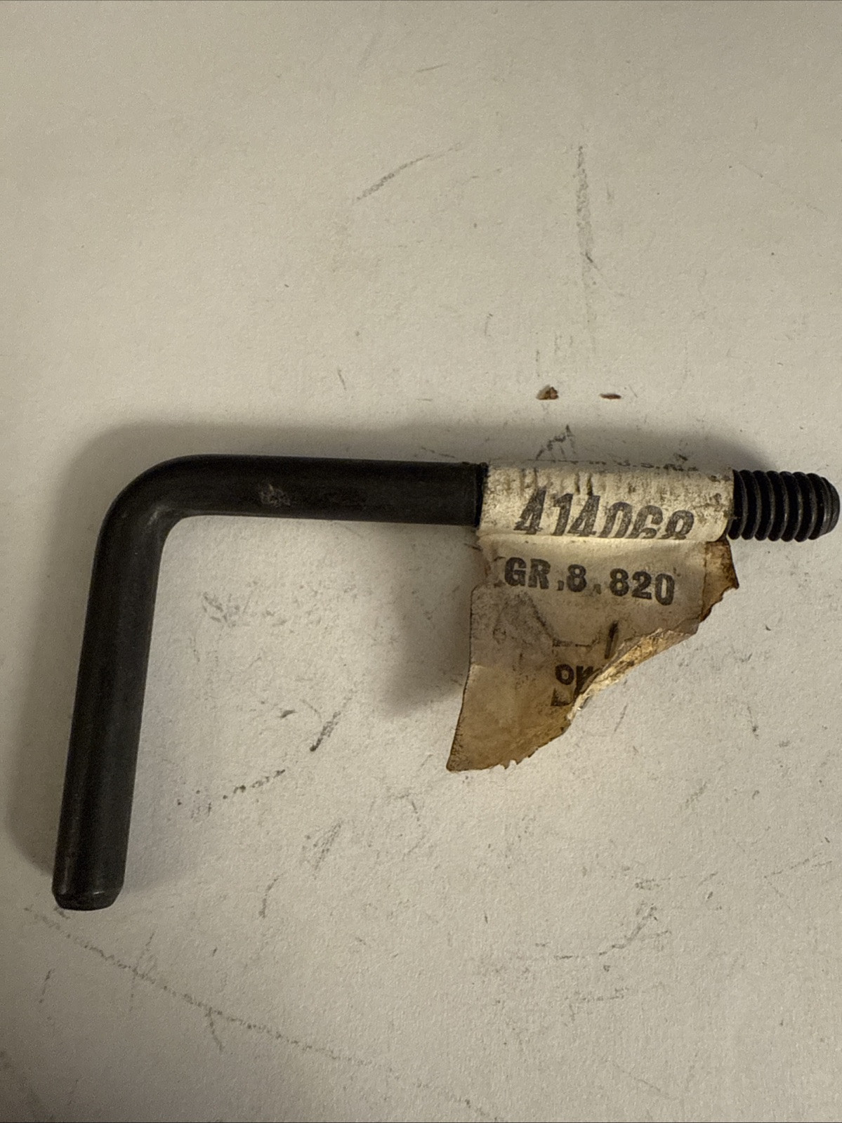 1973 Chevelle Bumper Jack Hold Down Bolt 414068 - Image 4