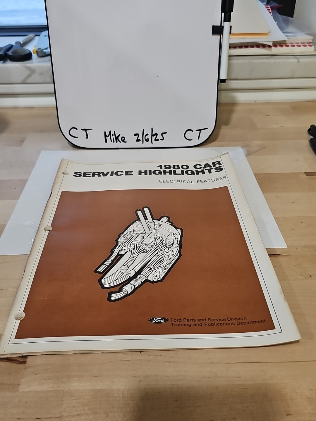 1980 Ford Car Service Highlights Electrical Features NWIO