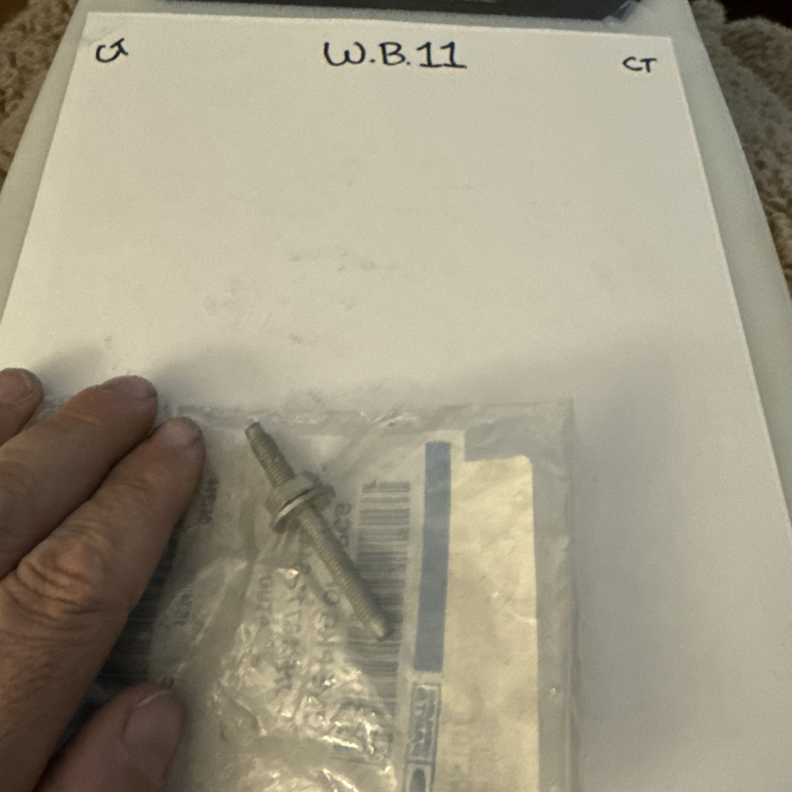 (1)FORD MONDEO MK5 INTERCOOLER STUD 5269309 W716777-S442 Sold Individually - Image 3