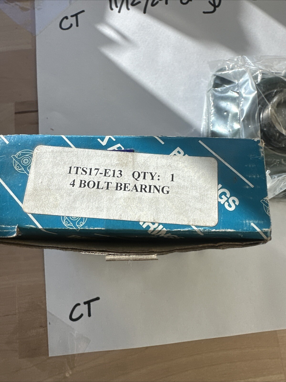 1TS17-E13. 17 High Quality 1-1/16" Eccentric 4-Bolt Flange Bearing. - Image 3